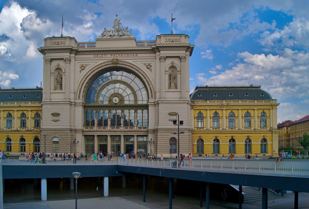 Bahnhof Kelet, Budapest, Interailtour