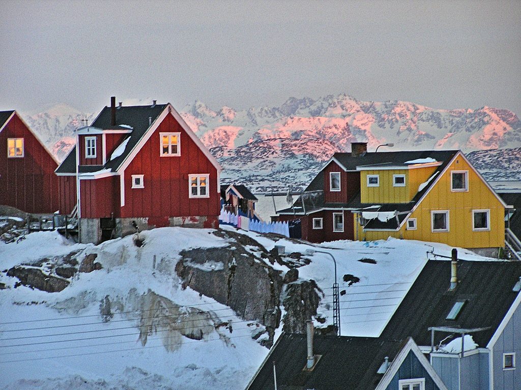 sisimiut Grönland häuser