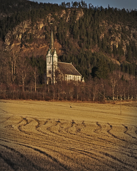 Skatval kirche Stjørdal, ostern in norwegen