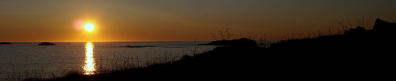 Mittsommernacht auf den Lofoten