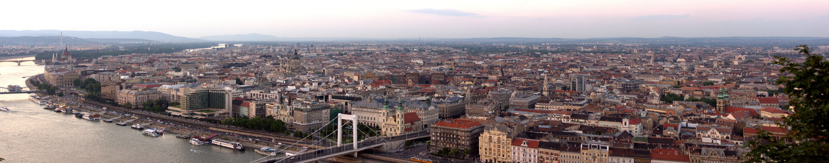 Budapest panorama interrail routen