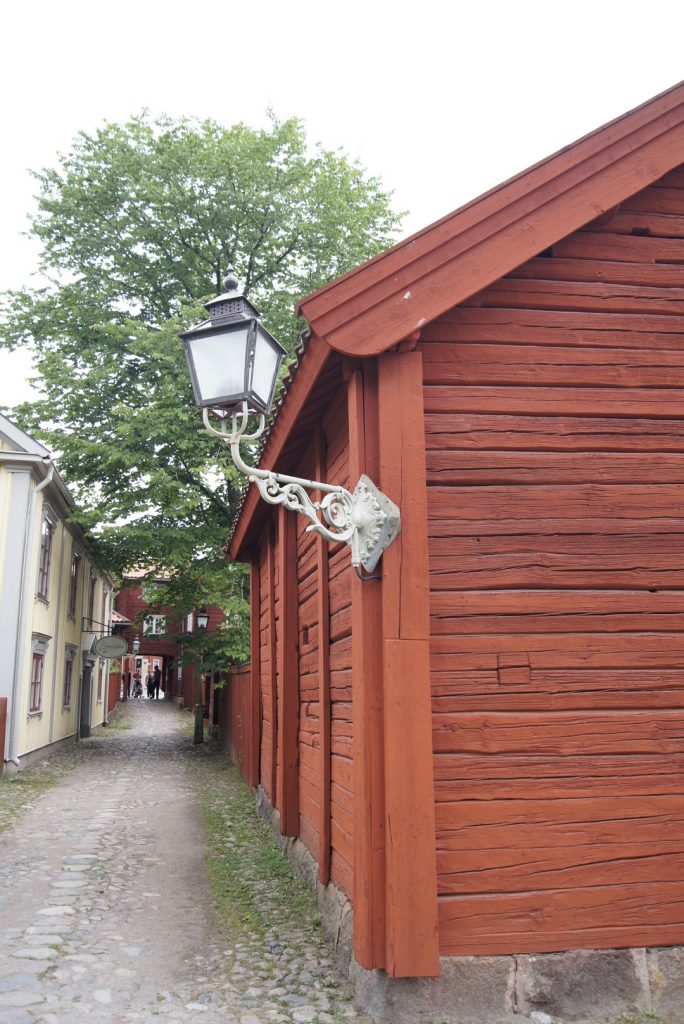 strasse im freilichtmuseum Gamla linköping