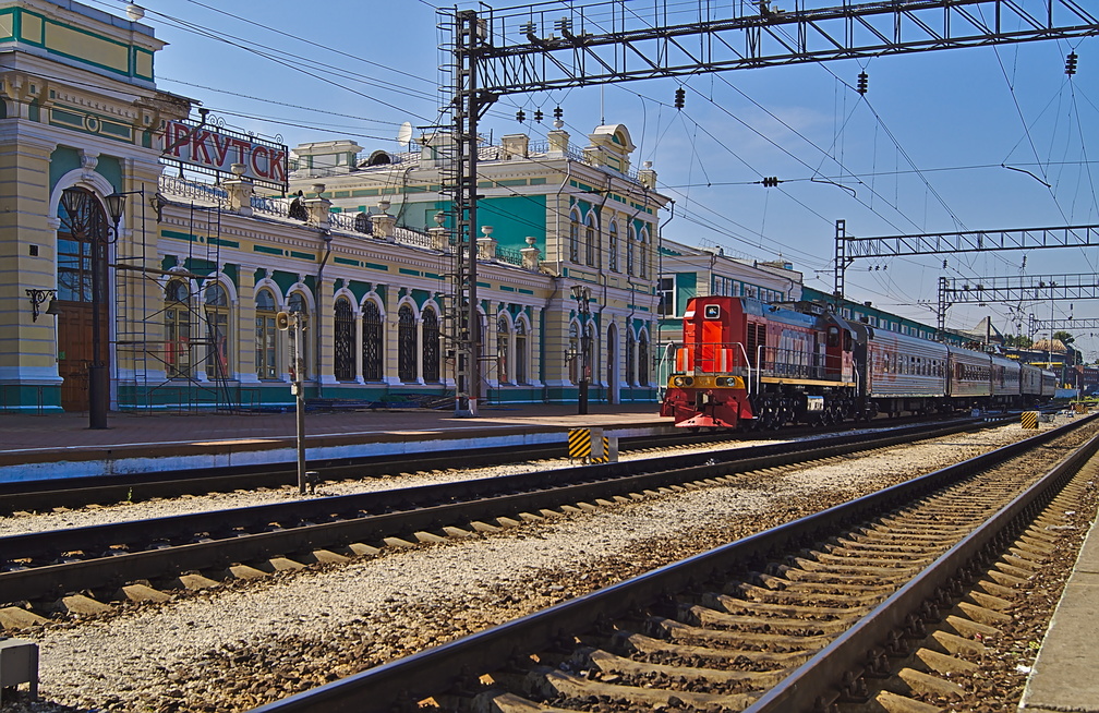 Bahnhof Irkutsk schönster Bahnhof