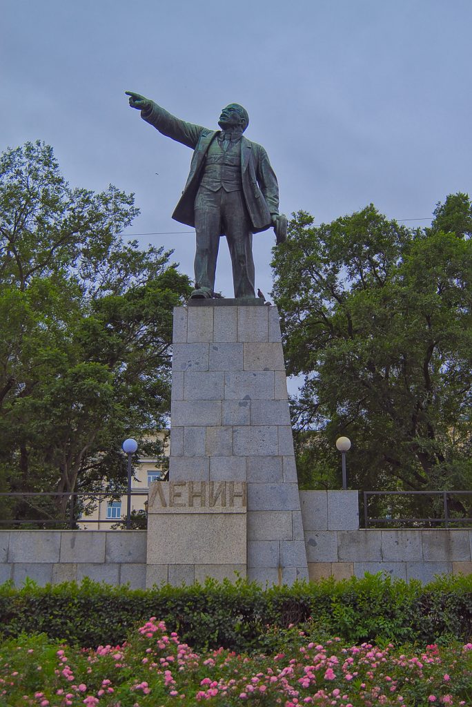 Lenindenkmale Russland Wladiwostok