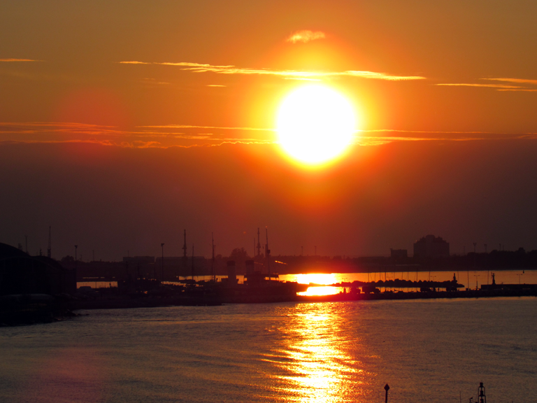 Talinn Sonnenuntergang OStsee