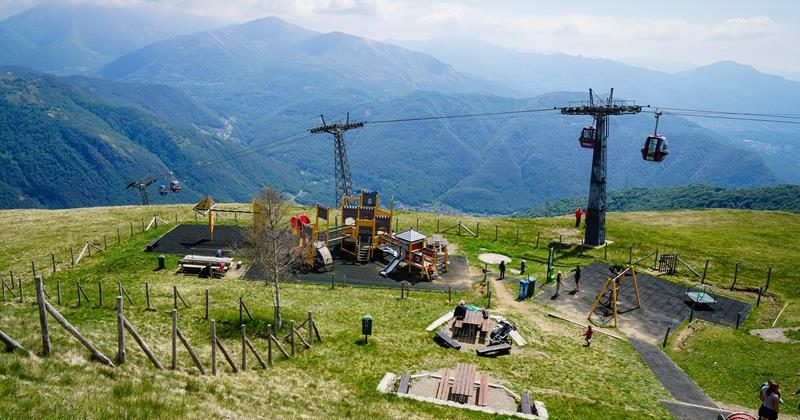 Monte Tamaro, Italien Lago Maggiore