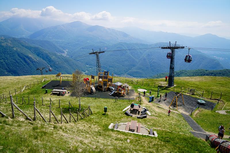 Monte Tamaro, Italien Lago Maggiore