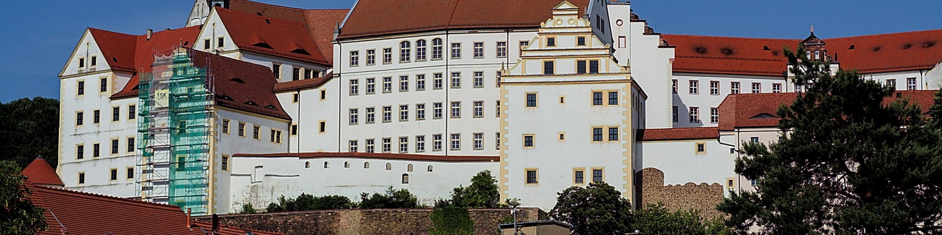 Panorama Schloss Colditz Sachsen