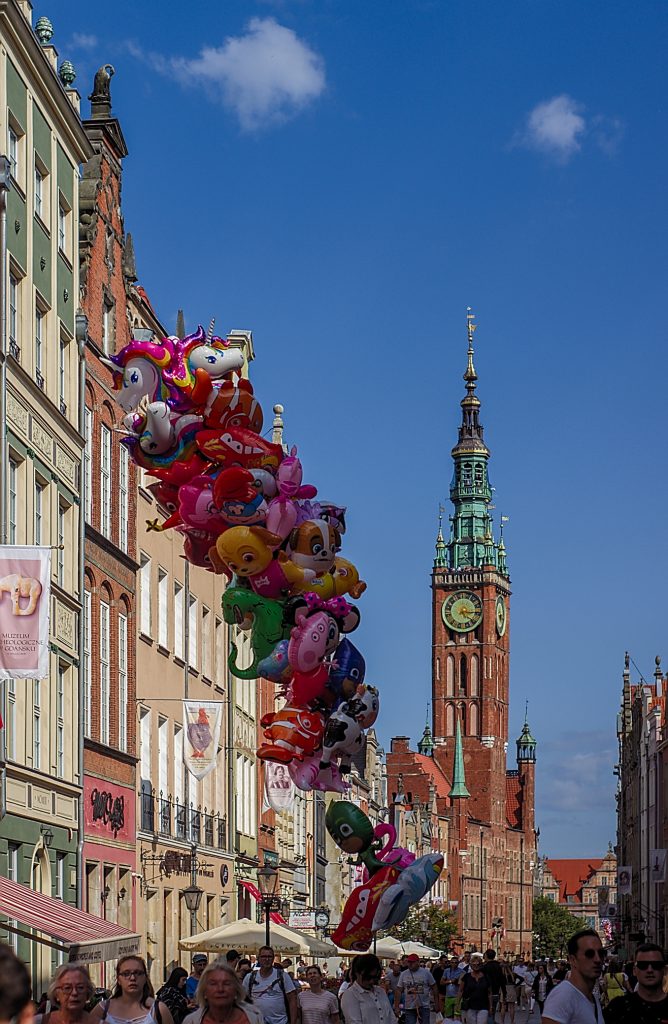 GdanskMarktsplatz Luftballons
